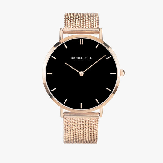 Opulent Classic Slimline 38mm Stainless Steel Watch For Her